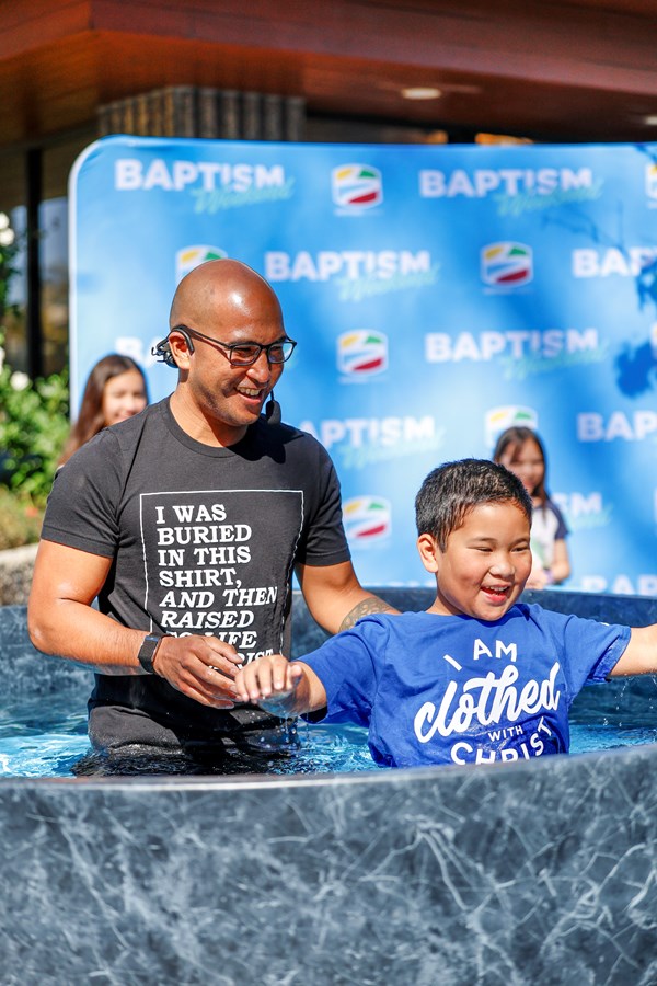 Baptisms at Woodland Hills
